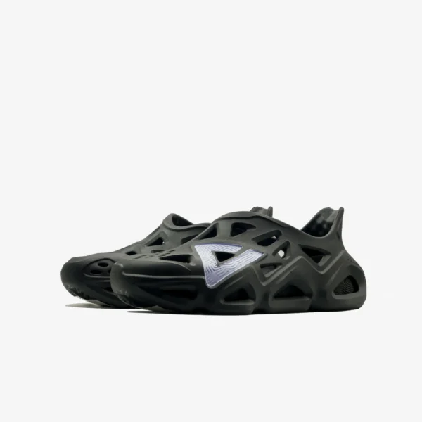 PEAK taichi sandals all black HOMME E12005L-Y291